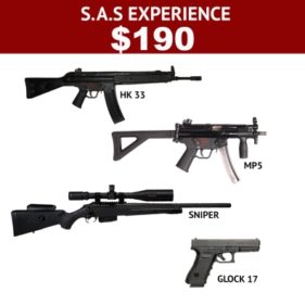 Special Air Service (SAS) Experience $190
