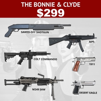 Bonnie And Clyde Machine Gun