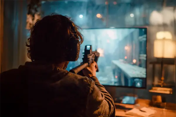 gamer shooting