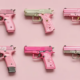pink handguns