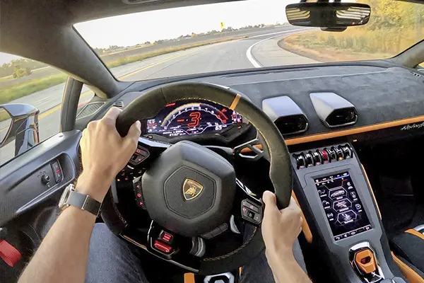 drive a lamborghini