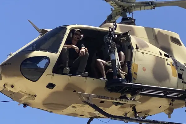helicopter shooting vegas