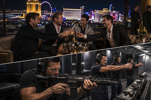 shooting range las vegas bachelor party