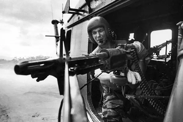 m60 machine gun helicopter