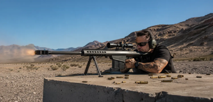 shoot the barrett 50 cal