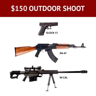 Outdoor Shooting Experience In Las Vegas Machine Guns Vegas